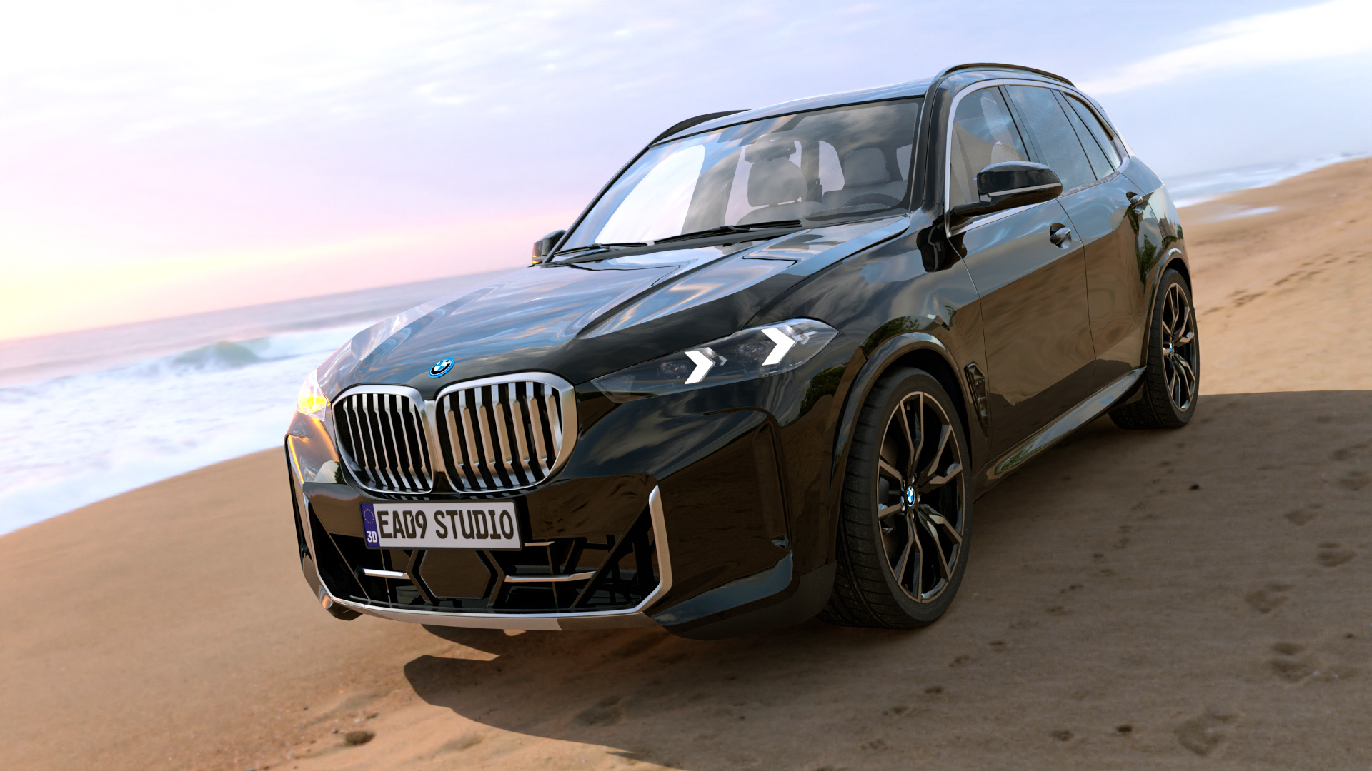 2024 BMWX5 xDrive50e by EA09studio 3DOcean